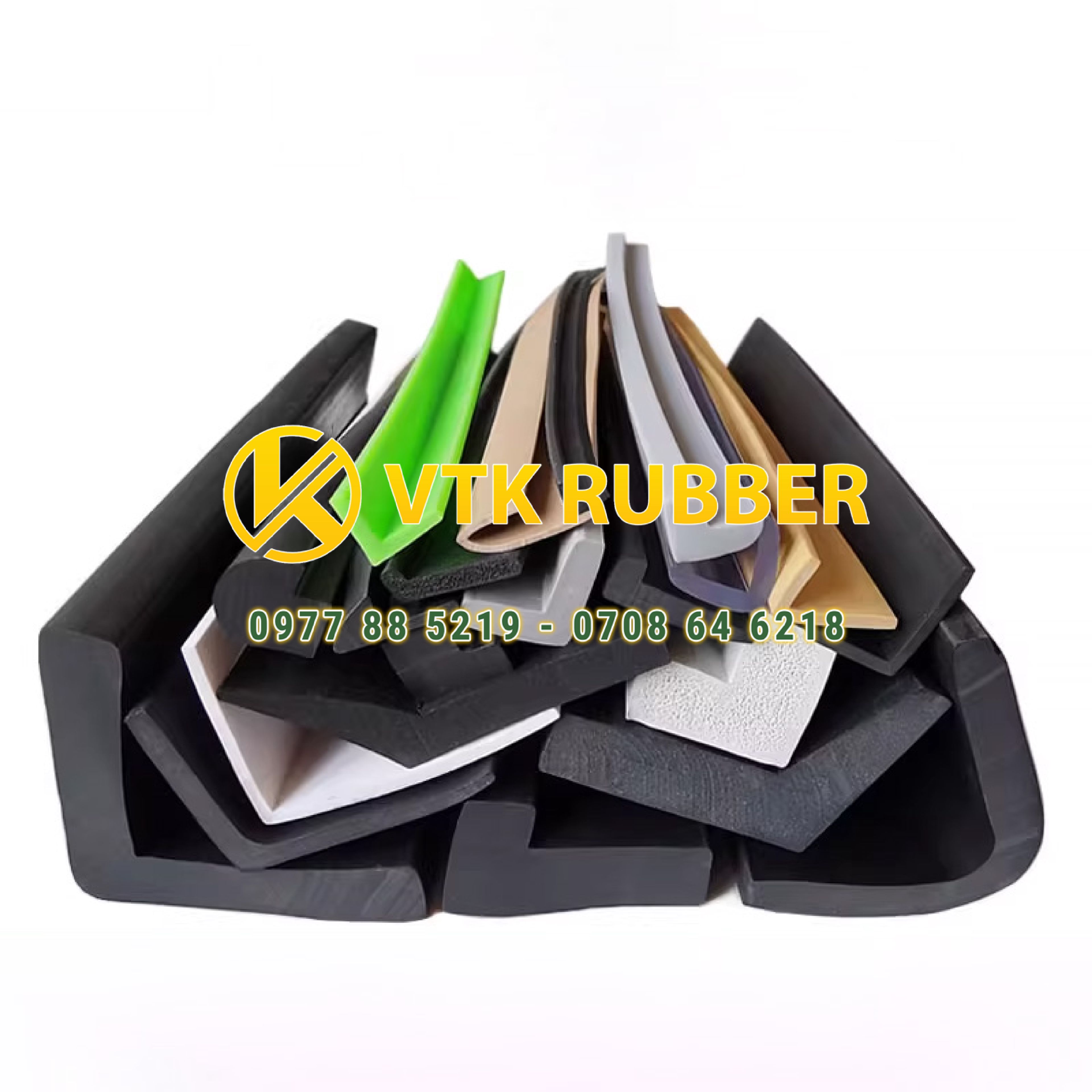 Gioăng cao su chữ L chống nước, chống bụi, bền dẻo cao