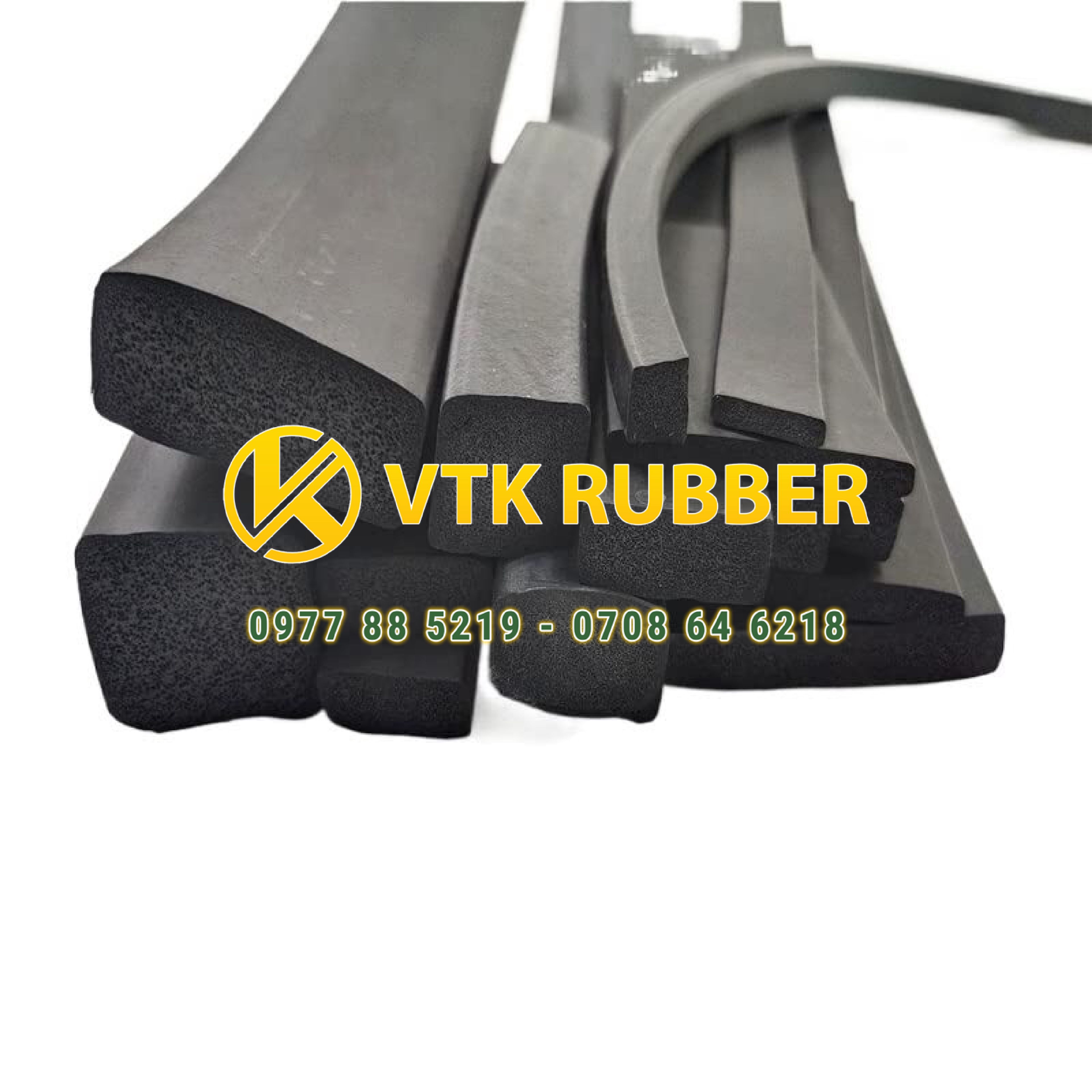 Ron cao su xốp vuông chống ồn tại Bình Dương