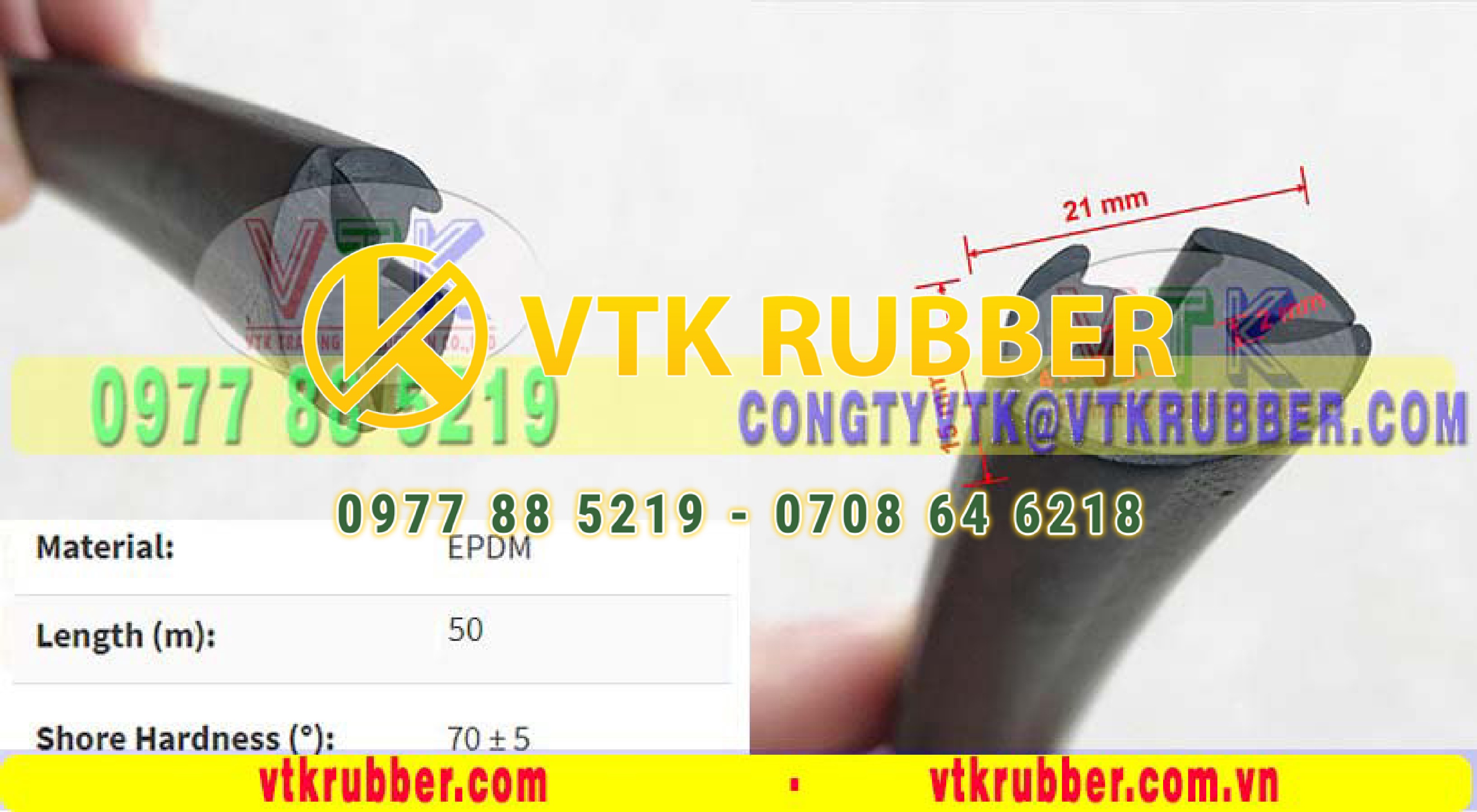 Gioăng cao su chặn kín gió cửa đi, cửa sổ