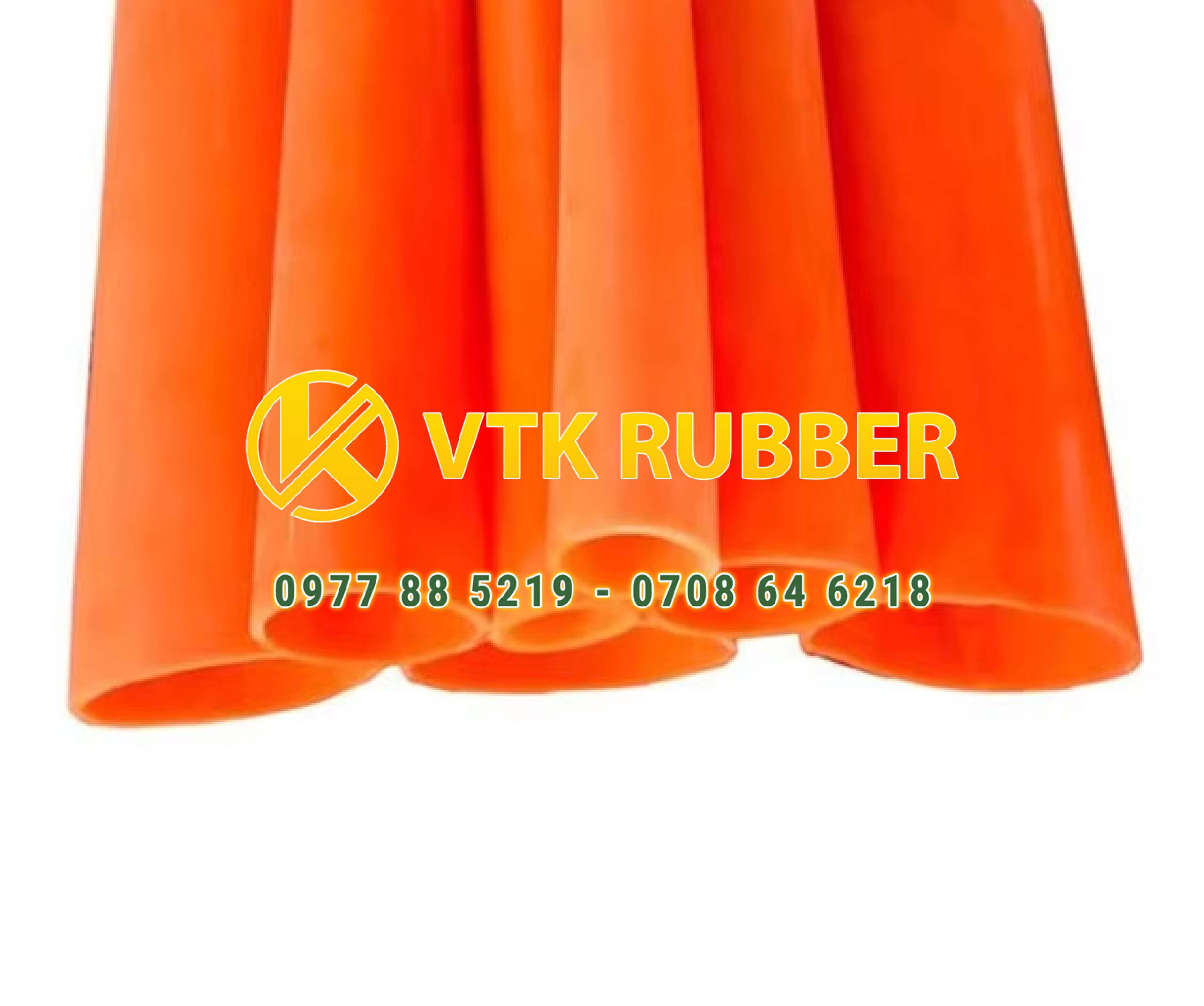 Ống silicon chịu nhiệt cam thực phẩm