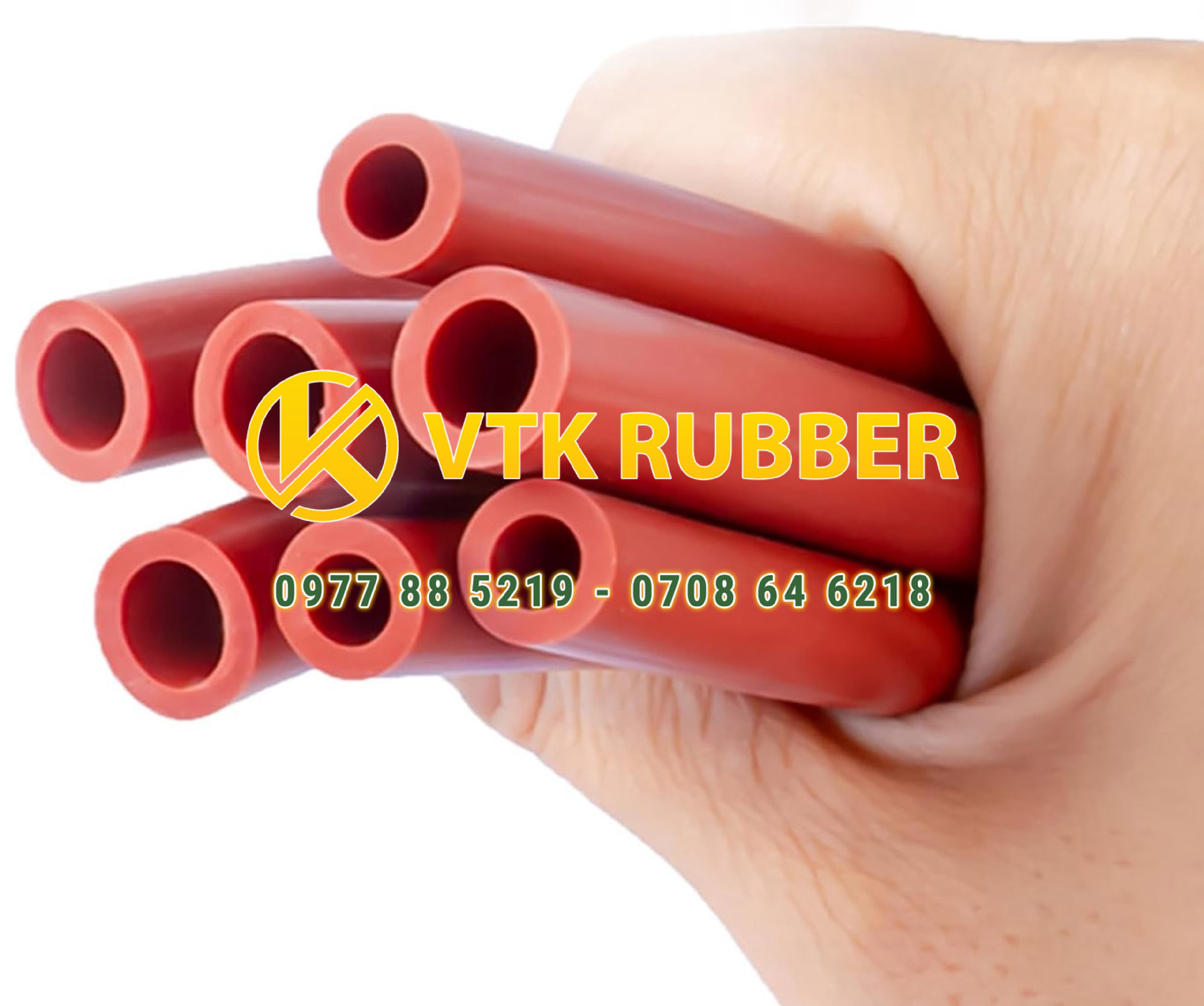 Ống cao su silicon đỏ chịu nhiệt
