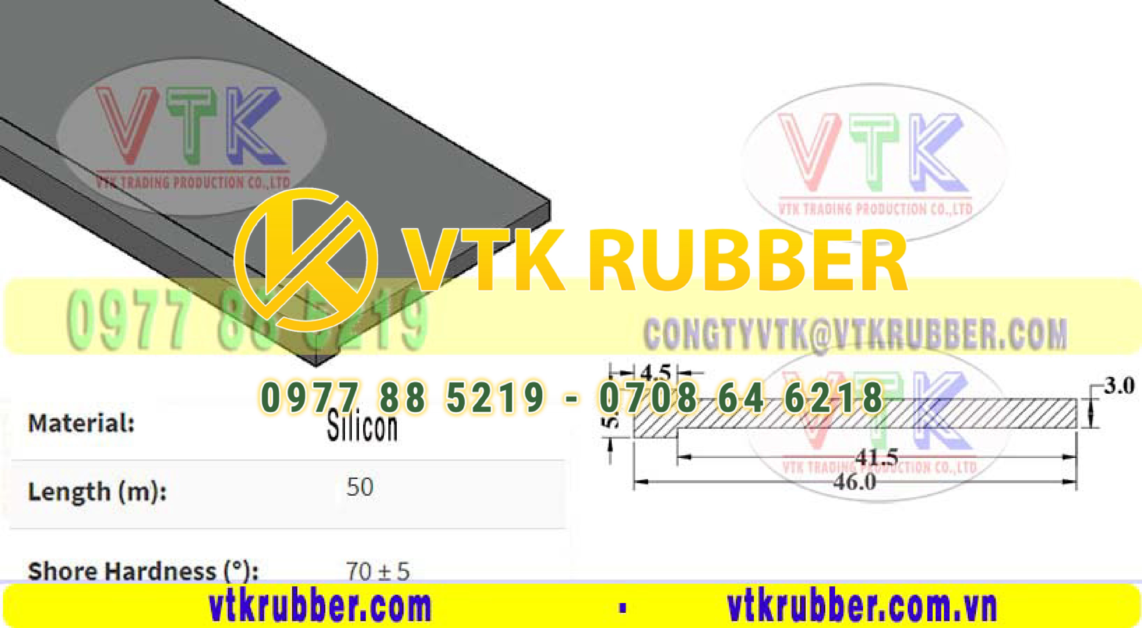 Xưởng sản xuất ron cao su lắp máy chữ T ở Quảng Ninh