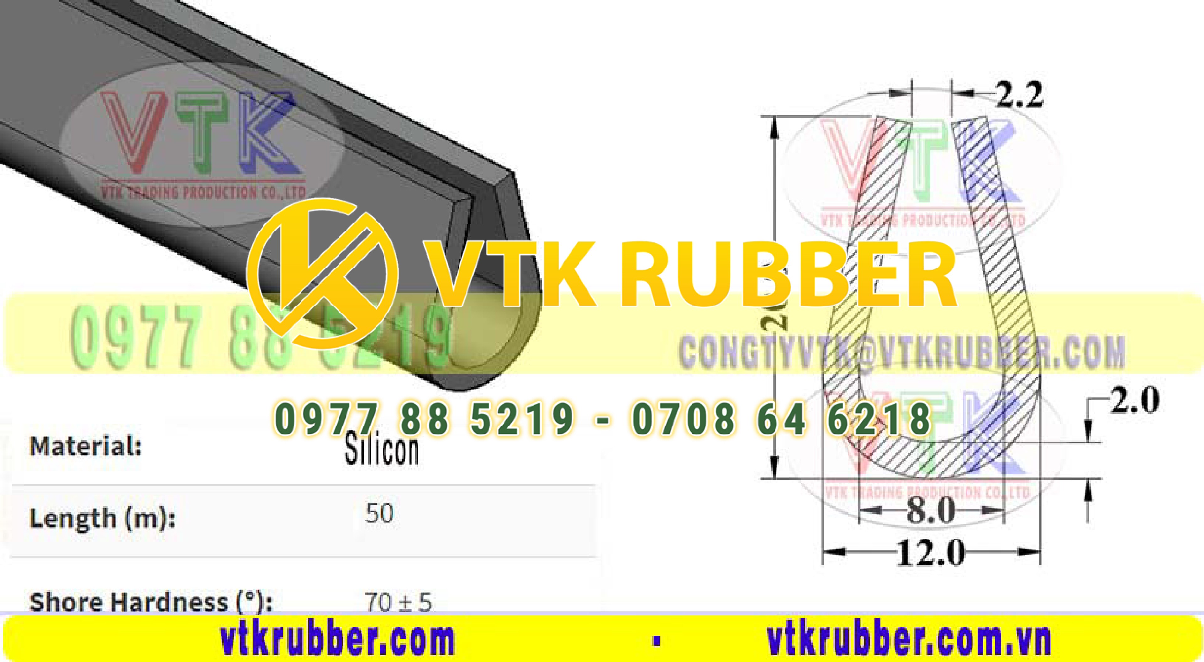 Công ty bán ron silicon nồi hơi chữ V, U ở Bắc Ninh