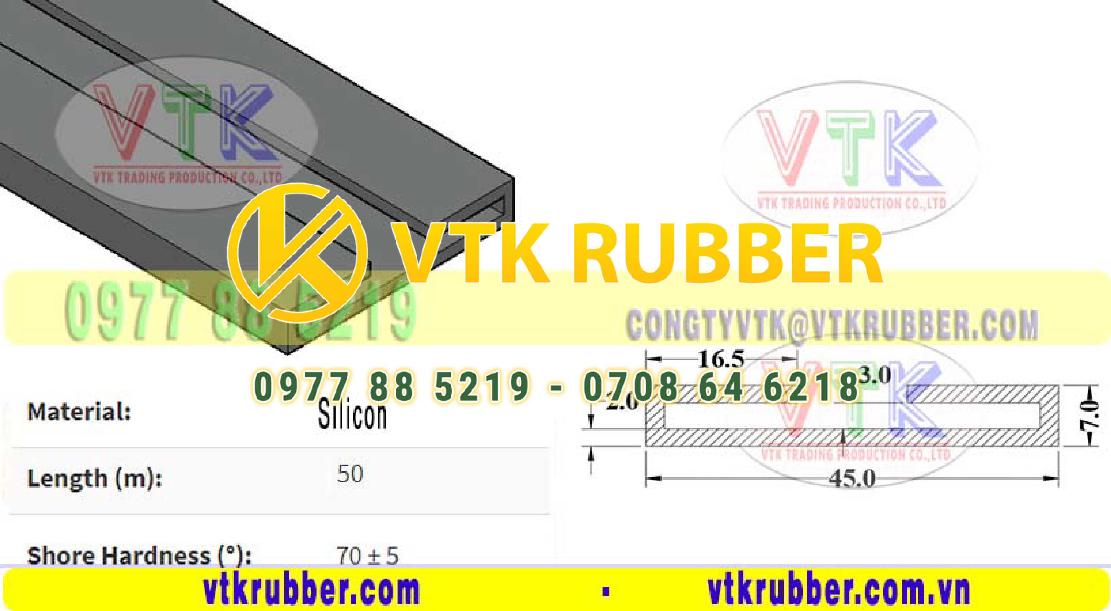 Cung cấp gioăng cao su chữ U dán mép cửa xe tại Hà Nội – Bền, chống thấm tốt