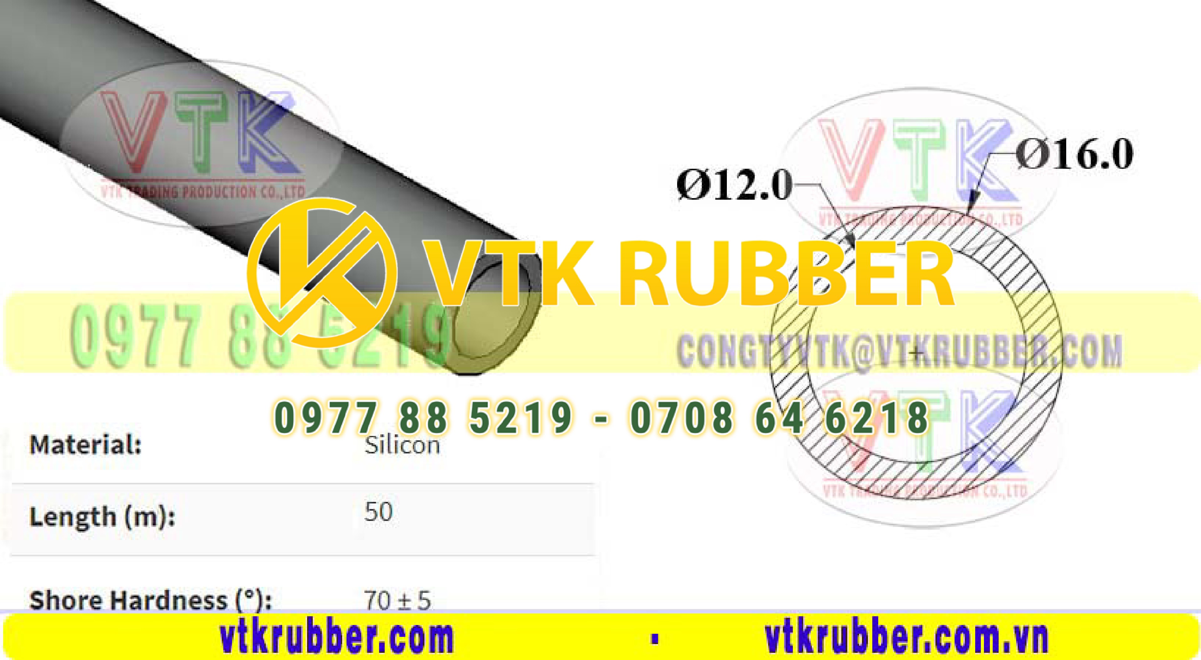 Nơi bán ống silicon chịu nhiệt độ cao ở Quảng Ngãi