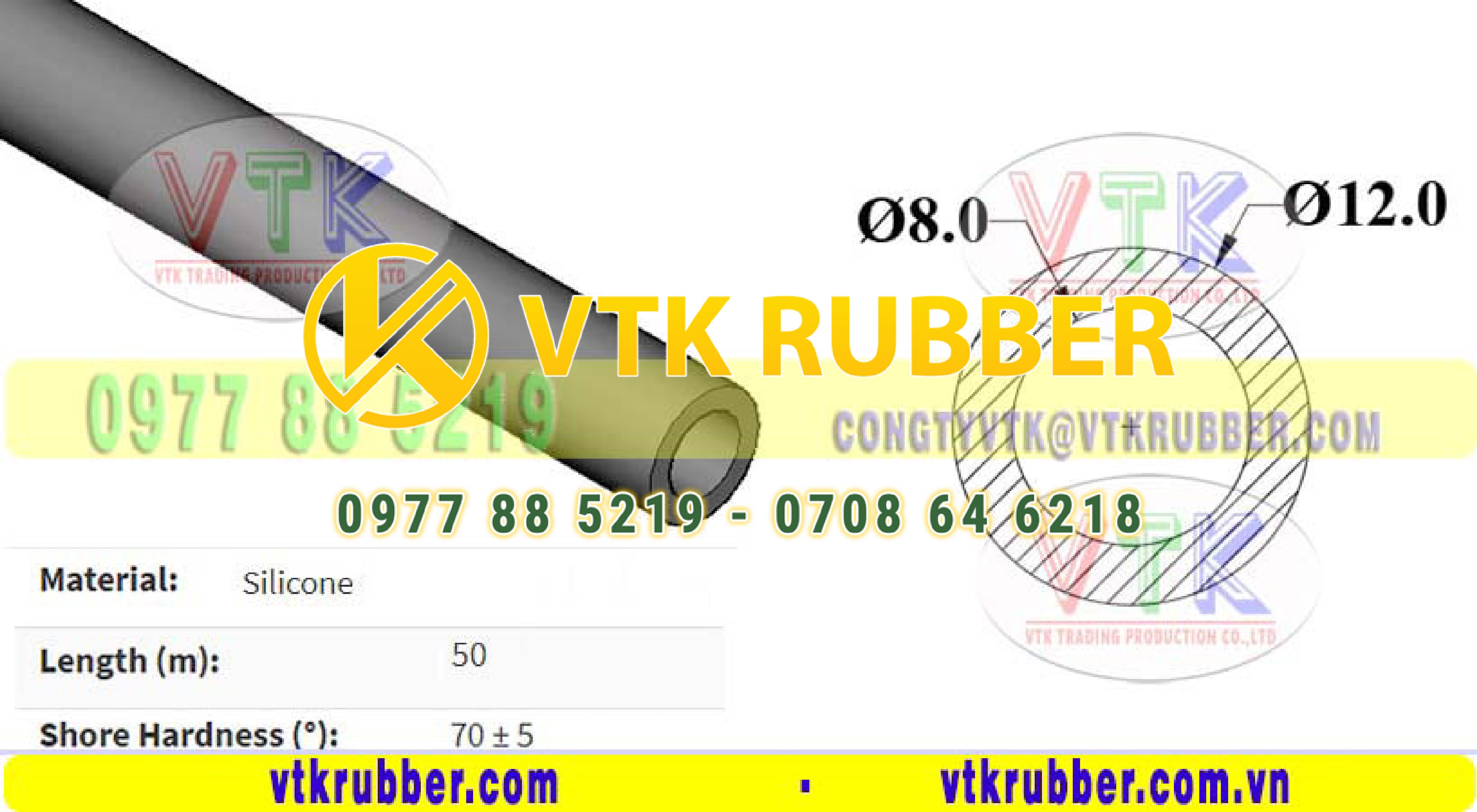 Công ty sản xuất ống silicon chịu nhiệt ở Ninh Thuận