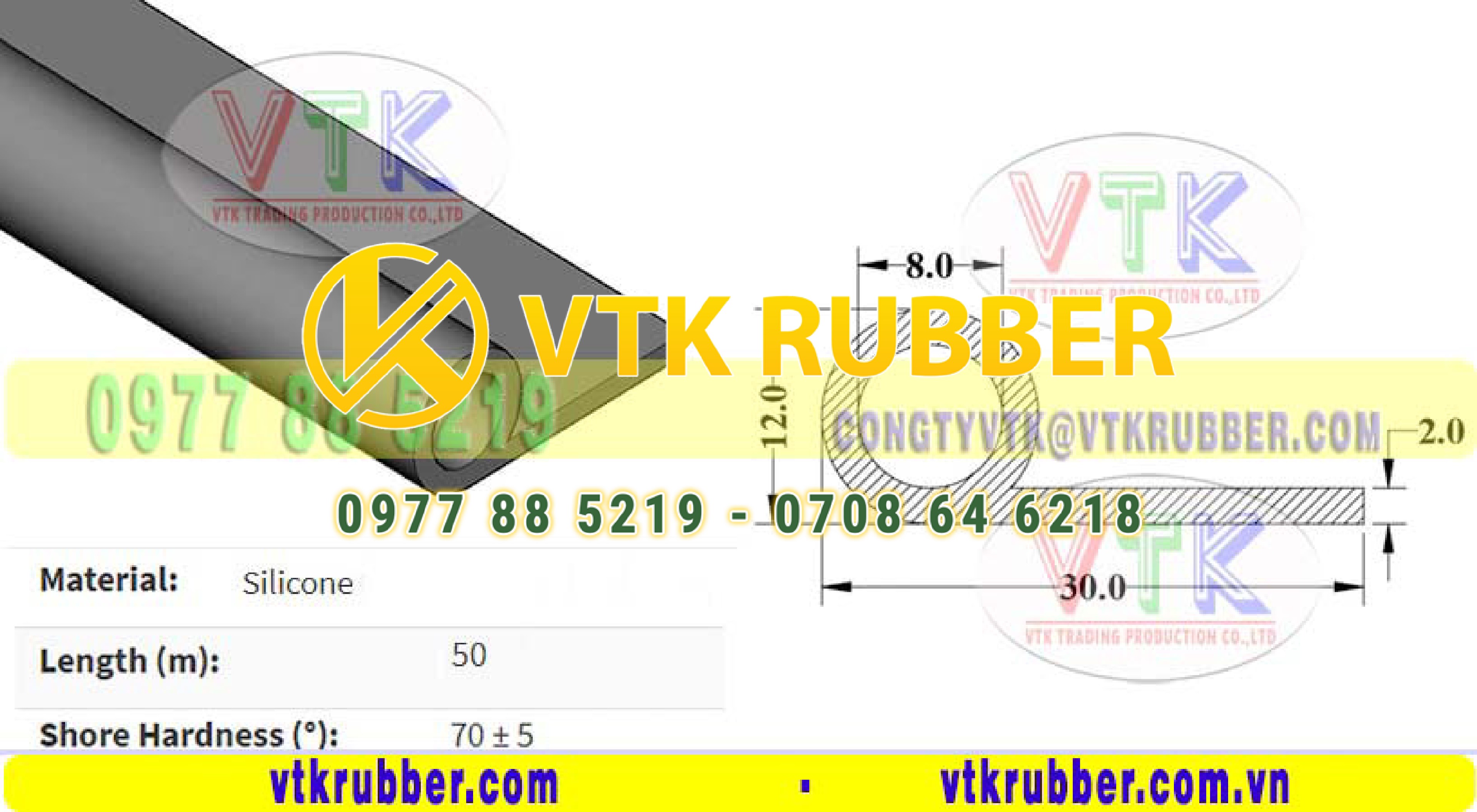 Nơi bán gioăng silicon đỏ chữ P ở Hậu Giang