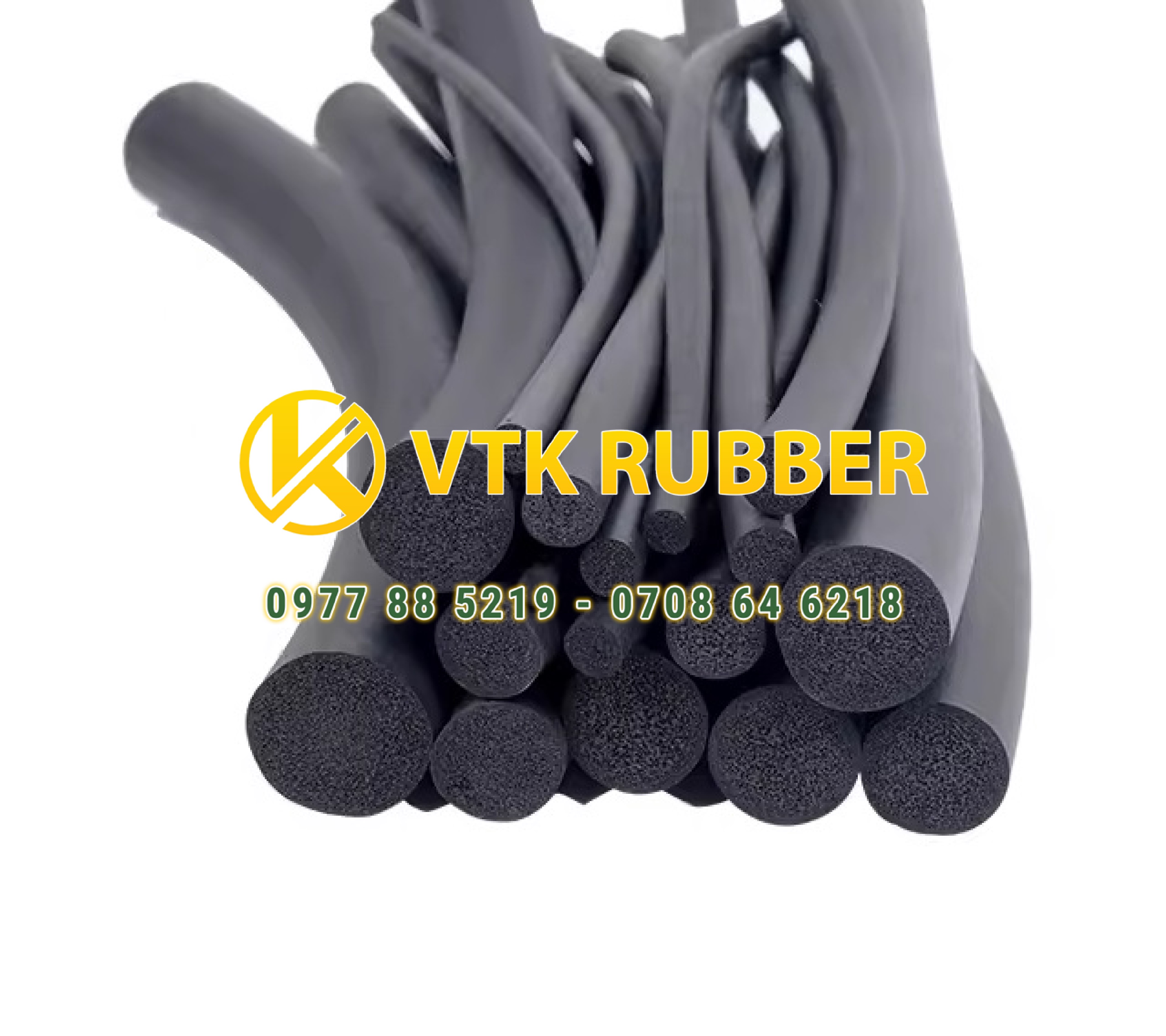 Ron xốp cao su tròn chống rung tại Đồng Nai