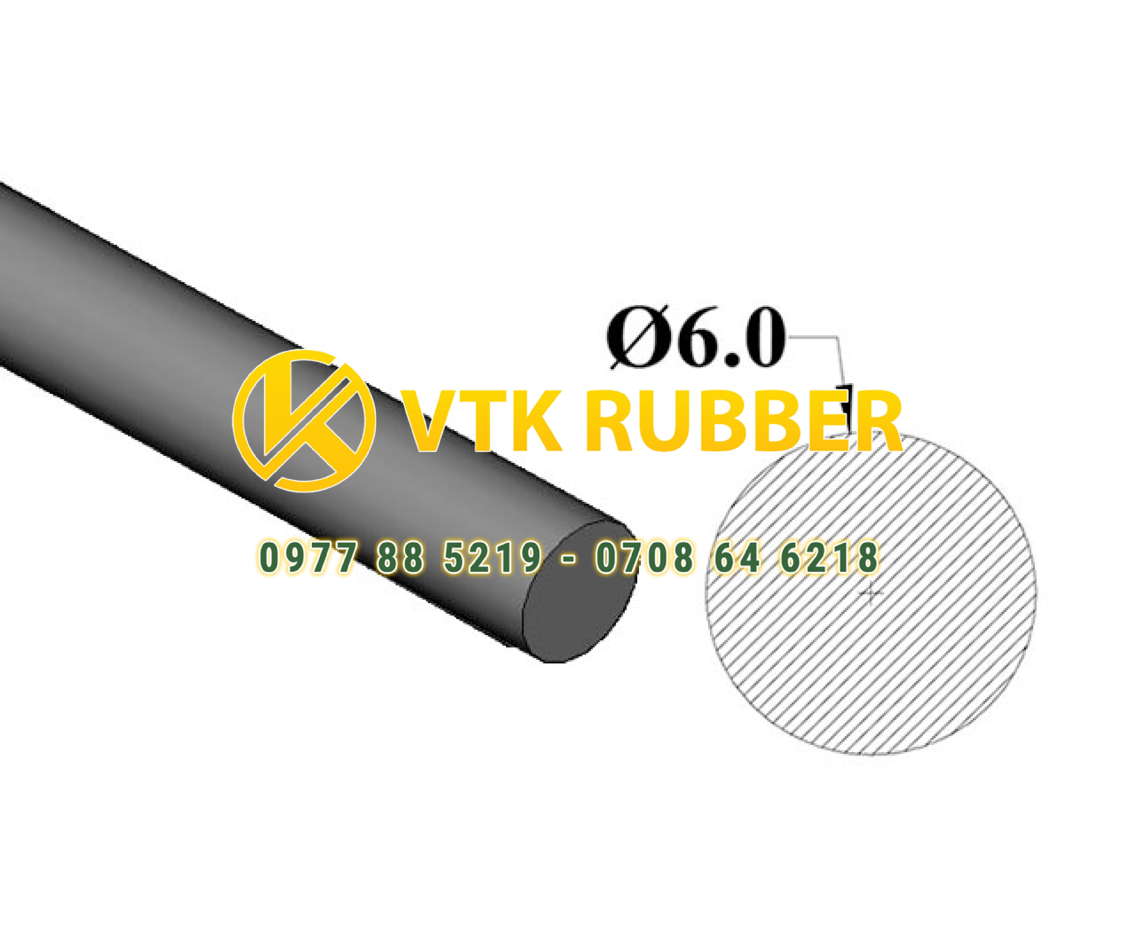 Nơi sản xuất dây silicon chịu nhiệt tiết diện tròn ở An Giang