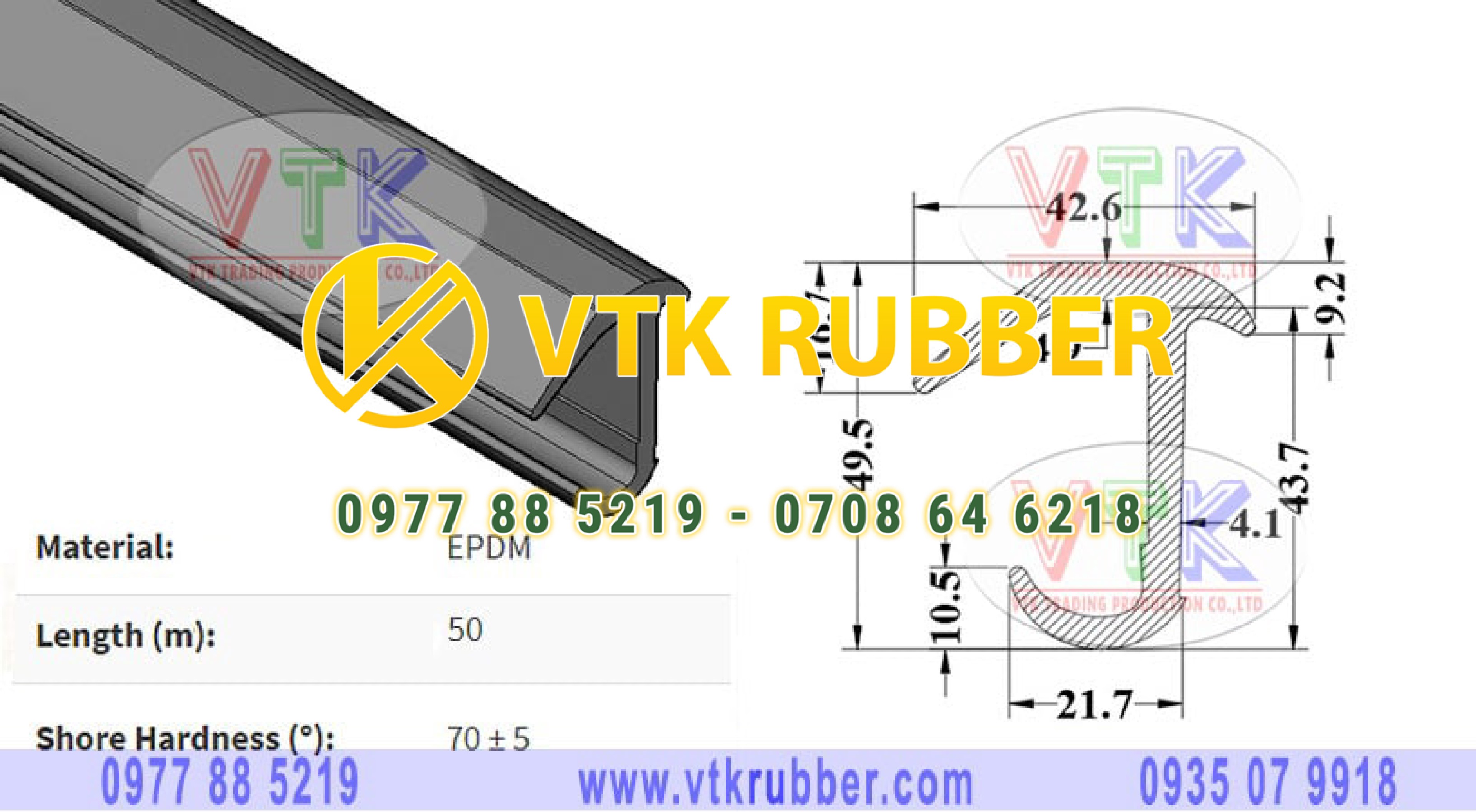 Gioăng cao su thùng xe đông lạnh, xe tải ở Quảng Ngãi