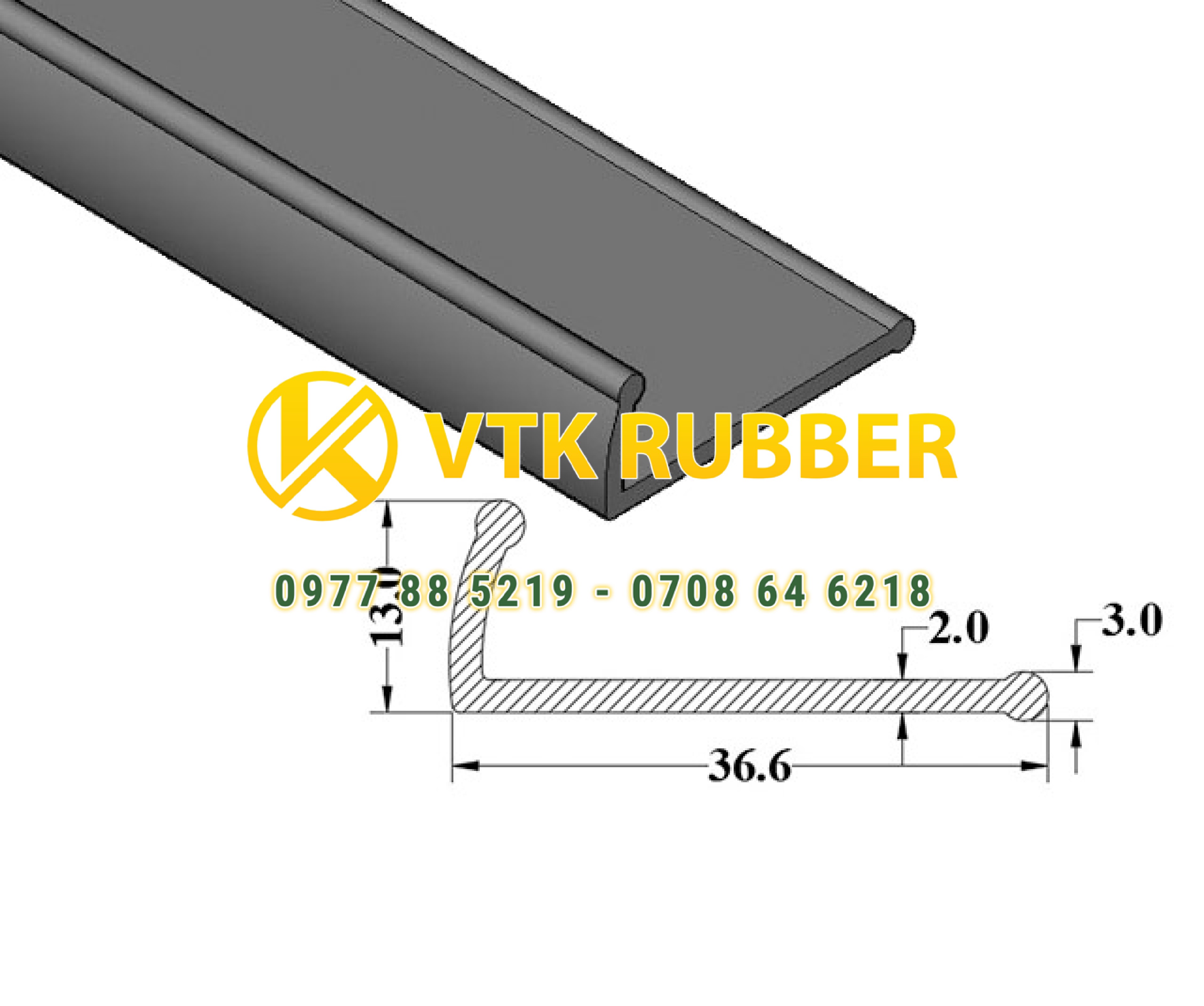 Nơi bán gioăng silicon trắng chịu nhiệt chữ L Tây Ninh