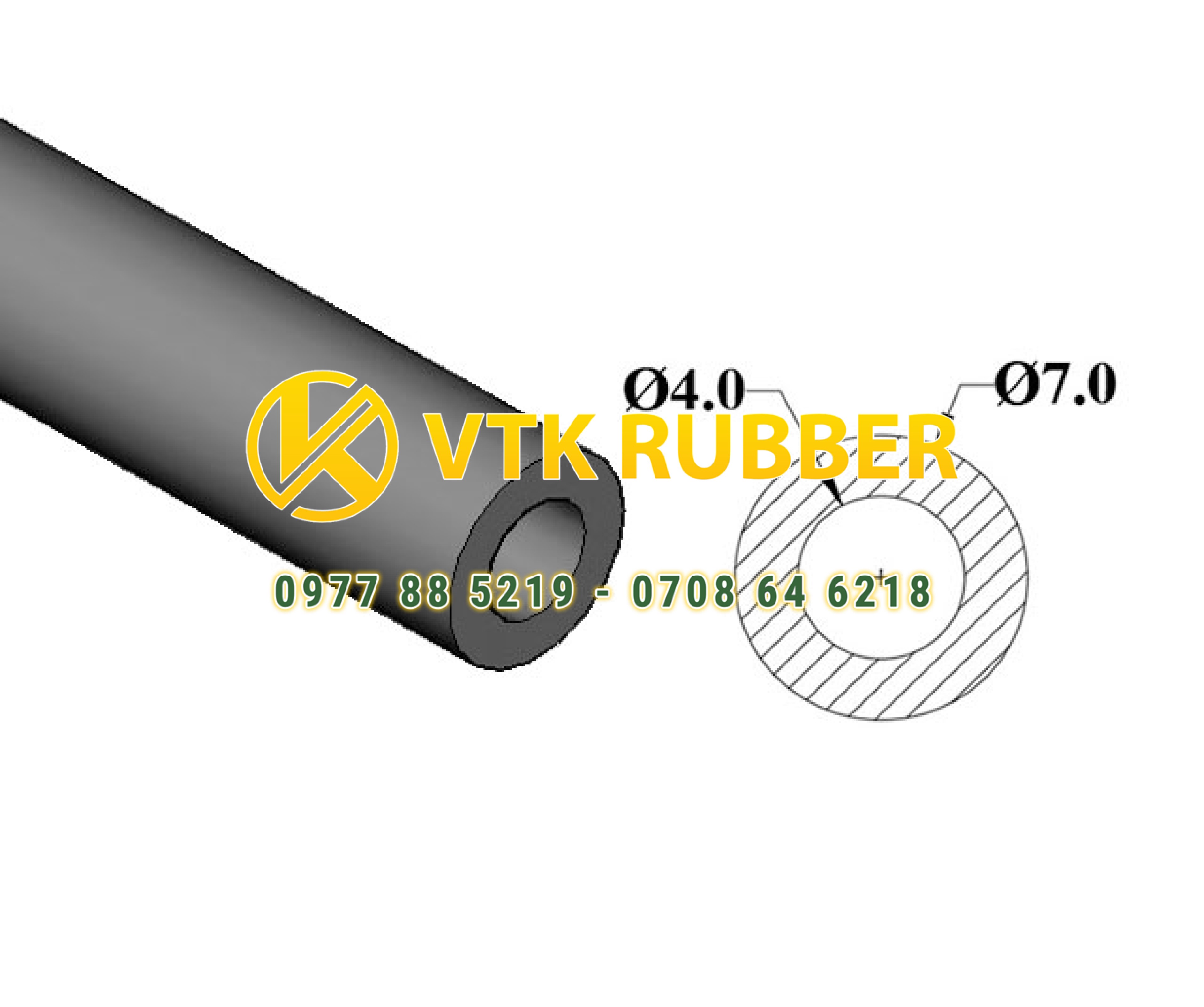 Nơi bán ống silicon trắng phi 2, 3, 4, 5, 6, 7 ở Đắk Nông