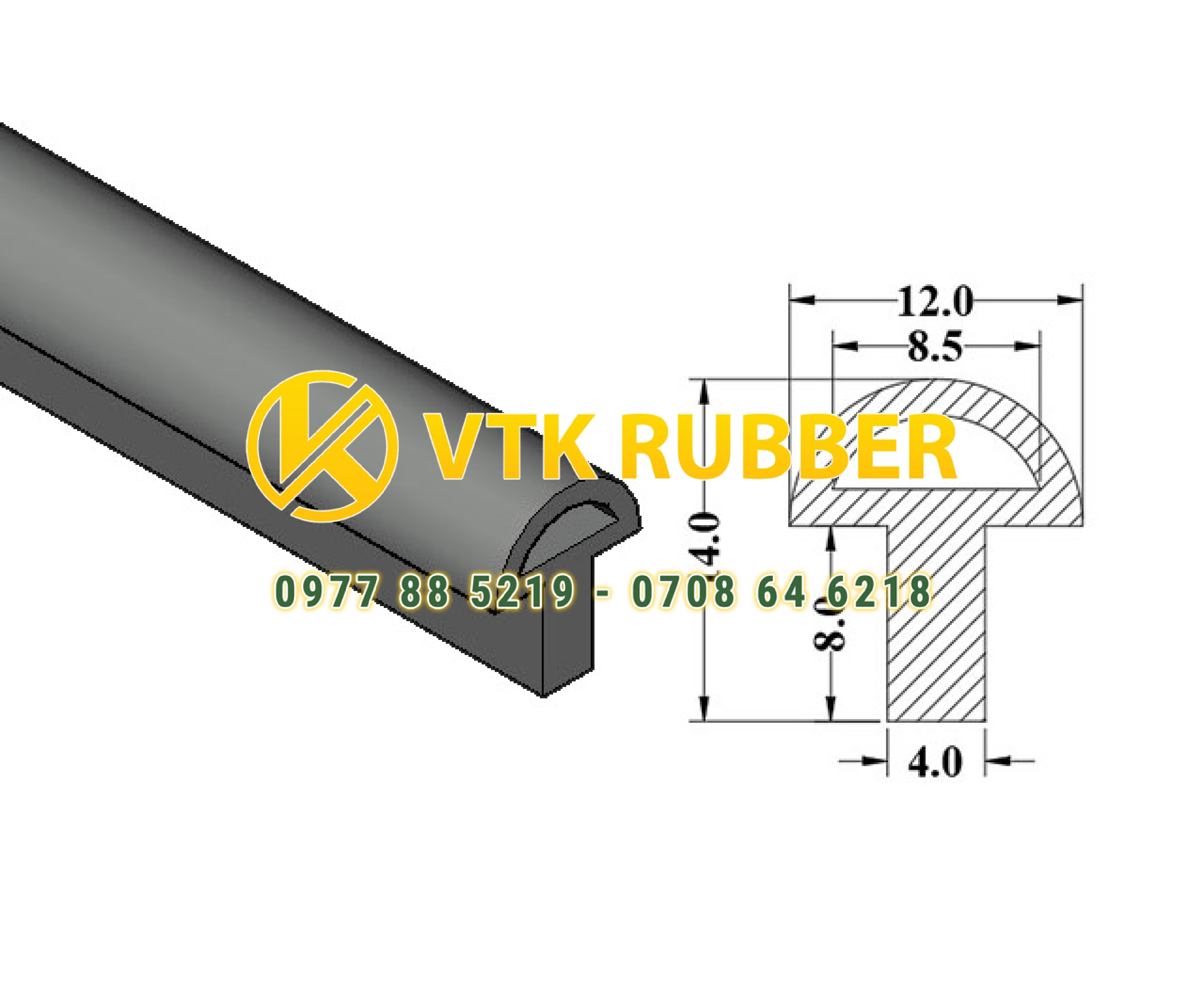 Công ty bán gioăng chịu nhiệt chữ T ở Đắk Lắk