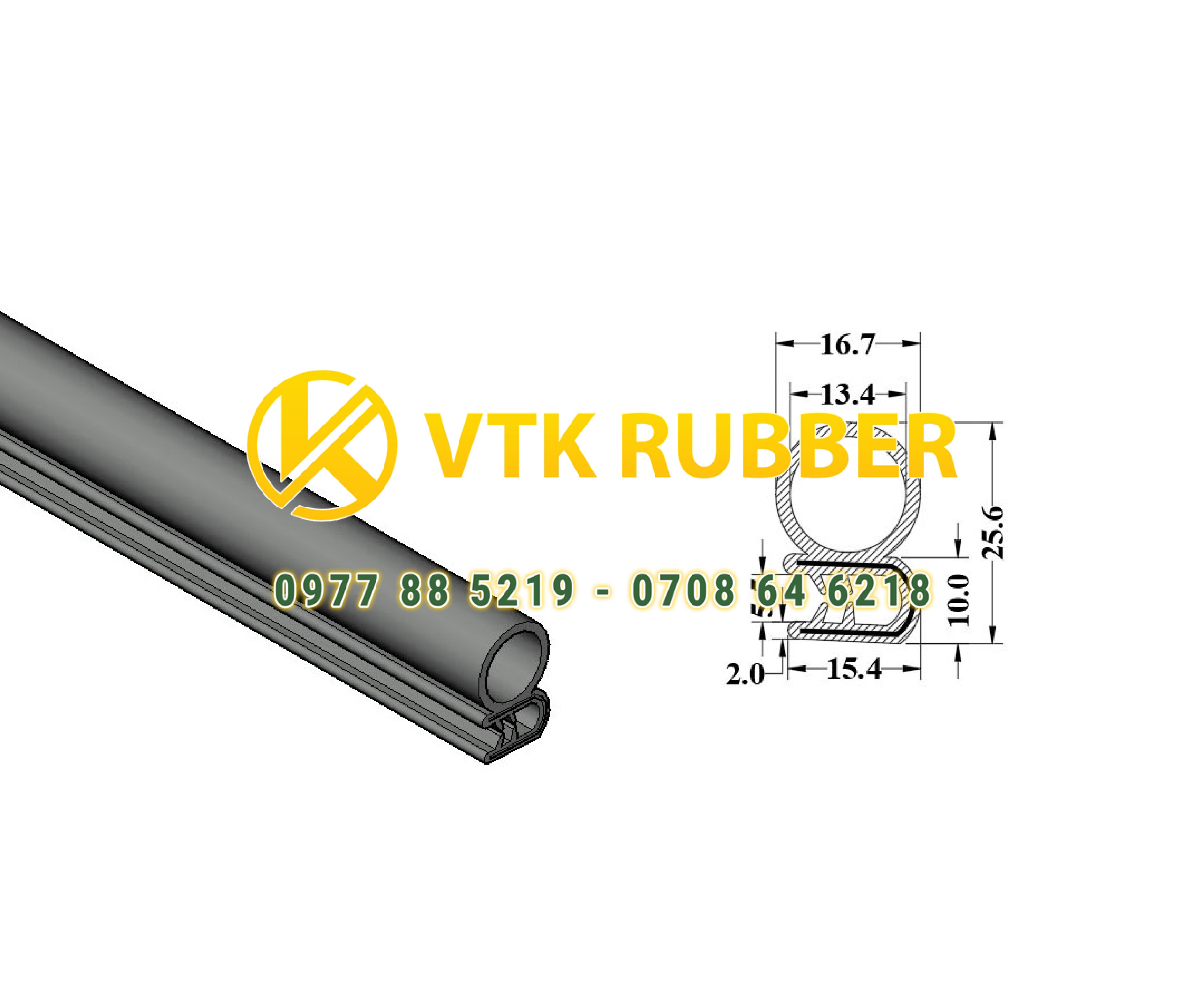 Xưởng sản xuất gioăng cao su cánh cửa ở Khánh Hoà