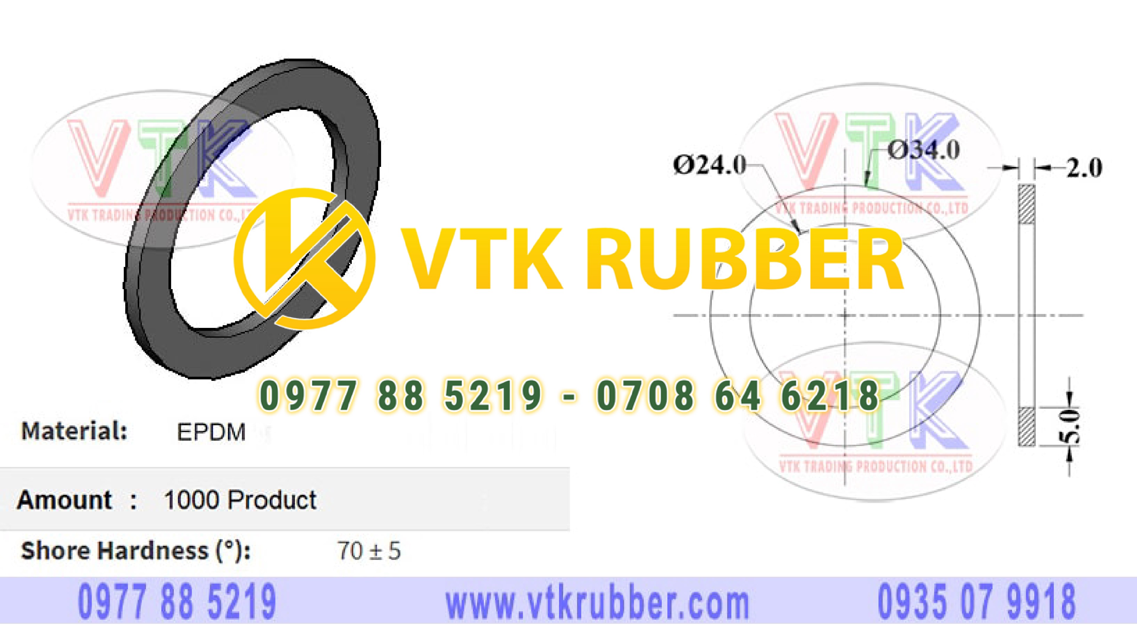 Xưởng cung cấp vòng đệm silicon cao su chịu dầu ở Lào Cai