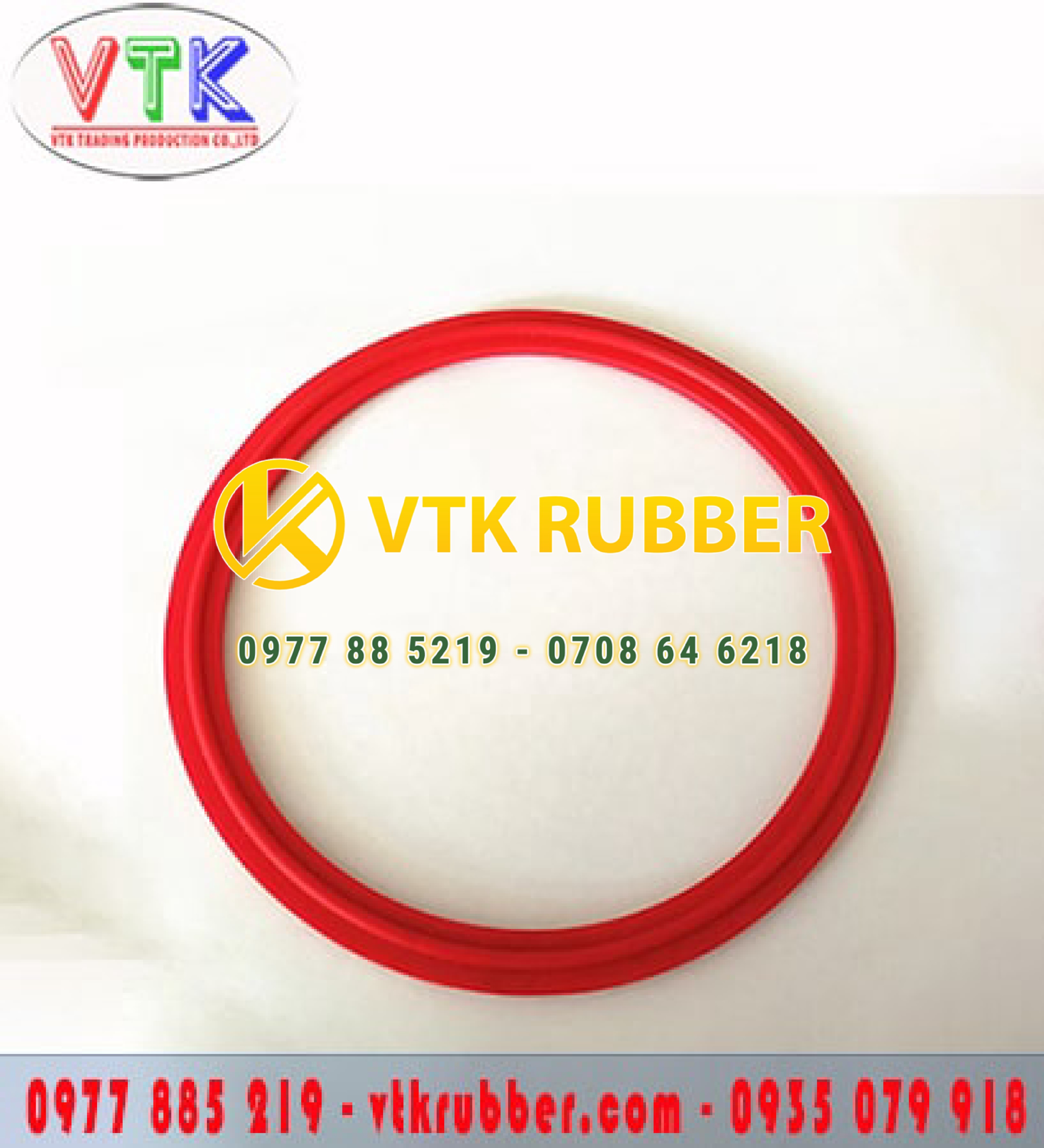 Gioăng silicon đỏ đặc chèn khe ở Hòa Bình