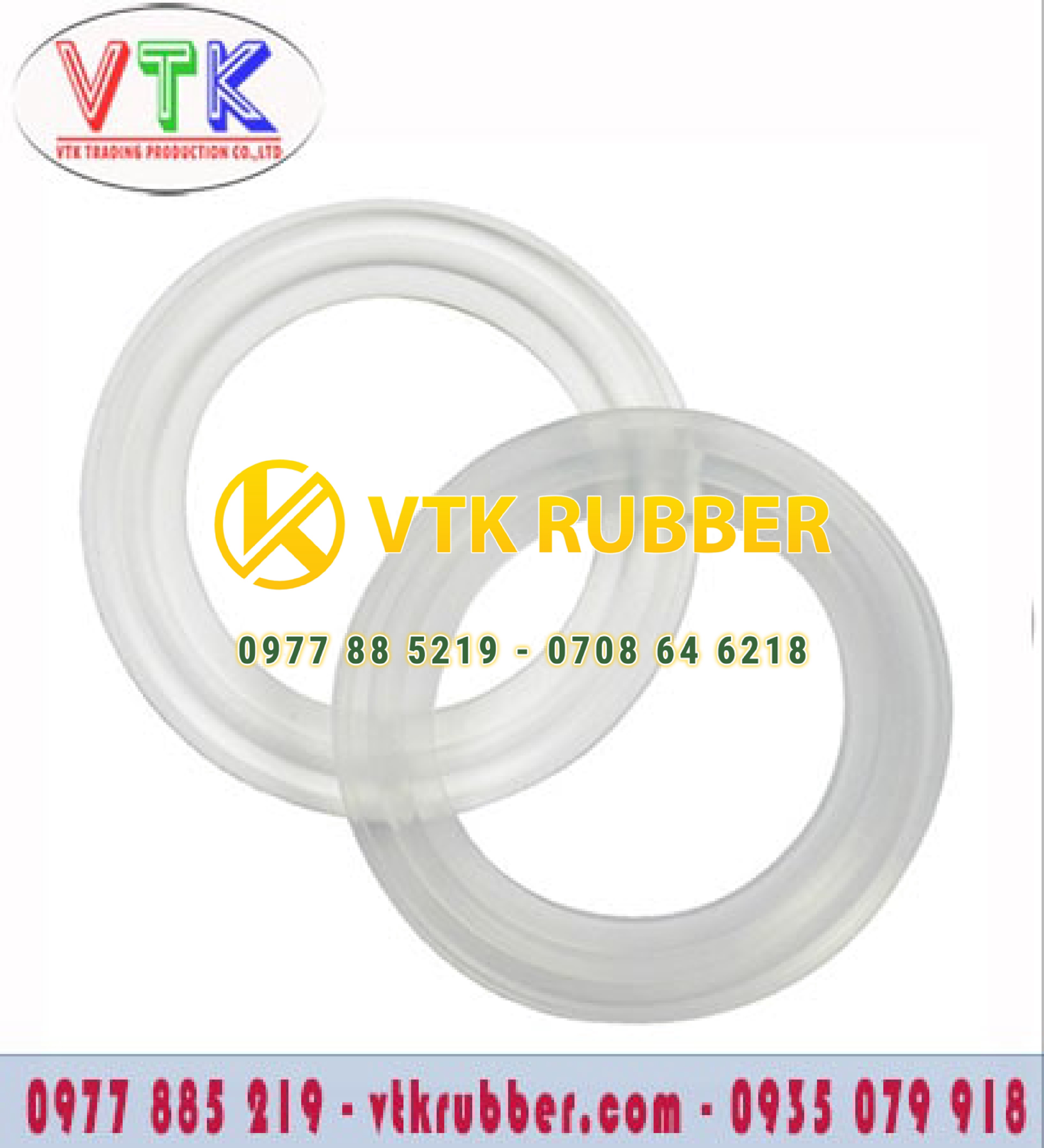 Oring silicone lắp rãnh máy chịu nhiệt ở Thanh Hóa