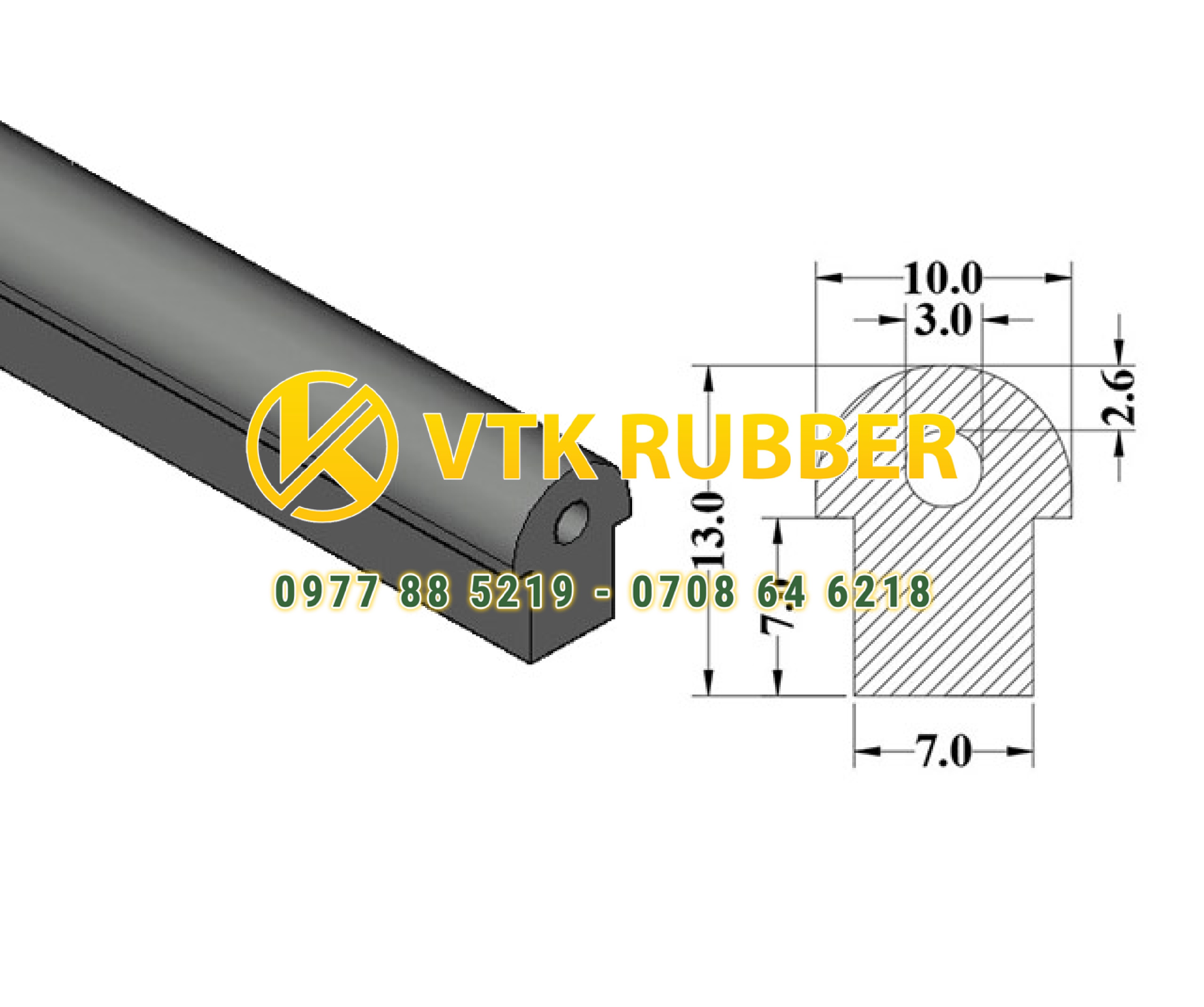 Cơ sở sản xuất gioăng chữ T chèn pin mặt trời ở Thái Bình