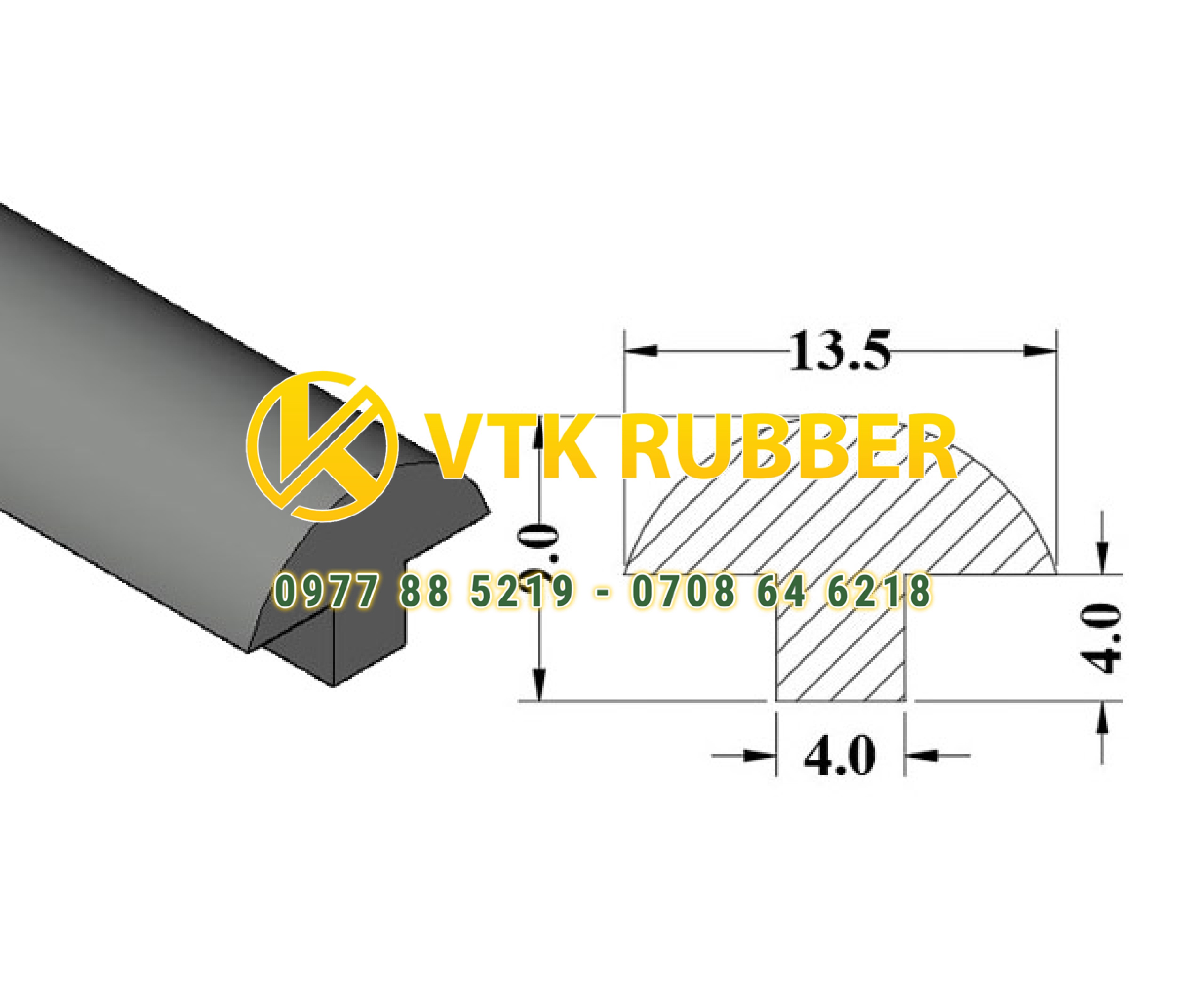 Cung cấp gioăng chịu nhiệt chữ T ở Hưng Yên