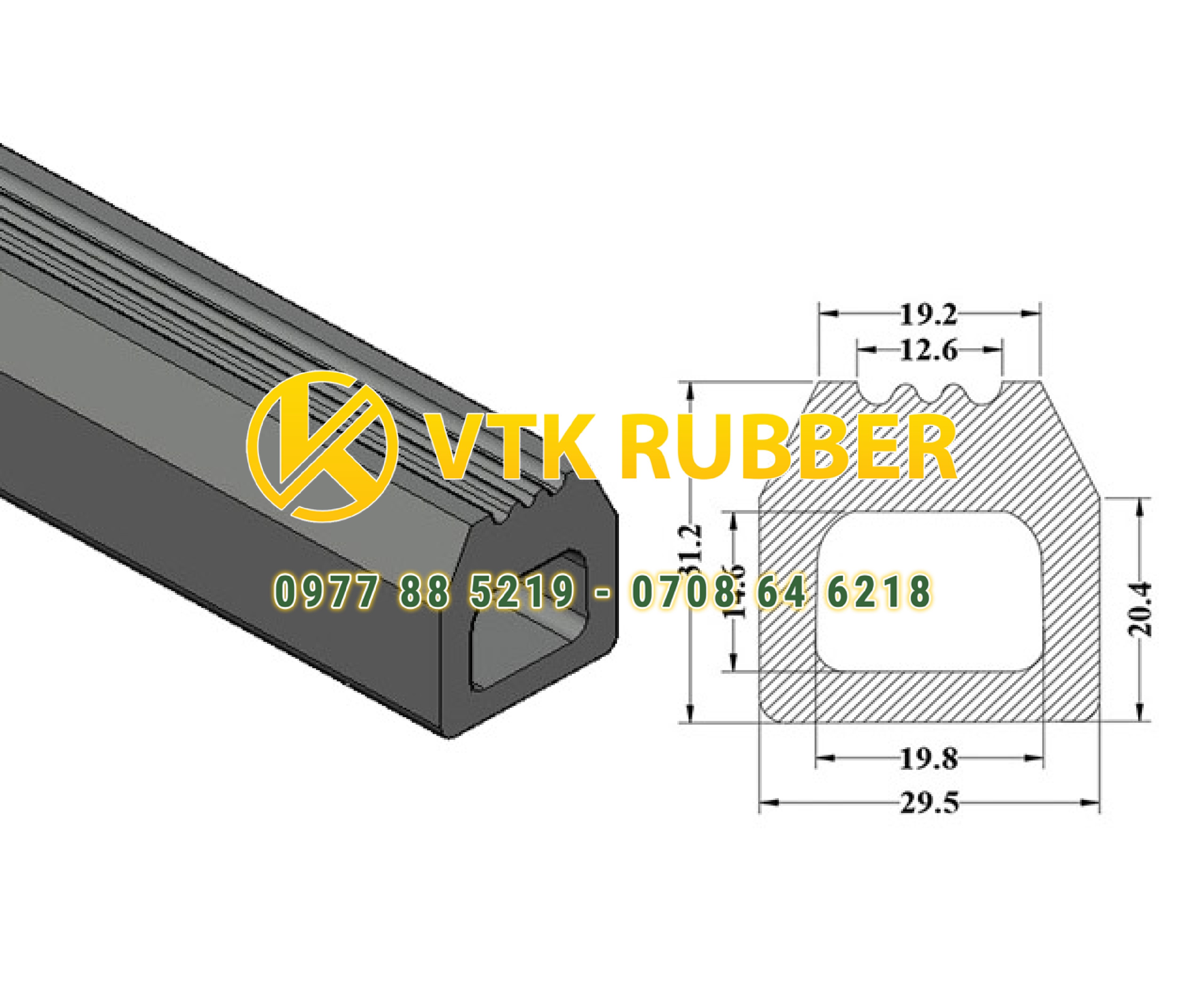 Báo giá gioăng silicon đỏ chữ D ở Tuyên Quang