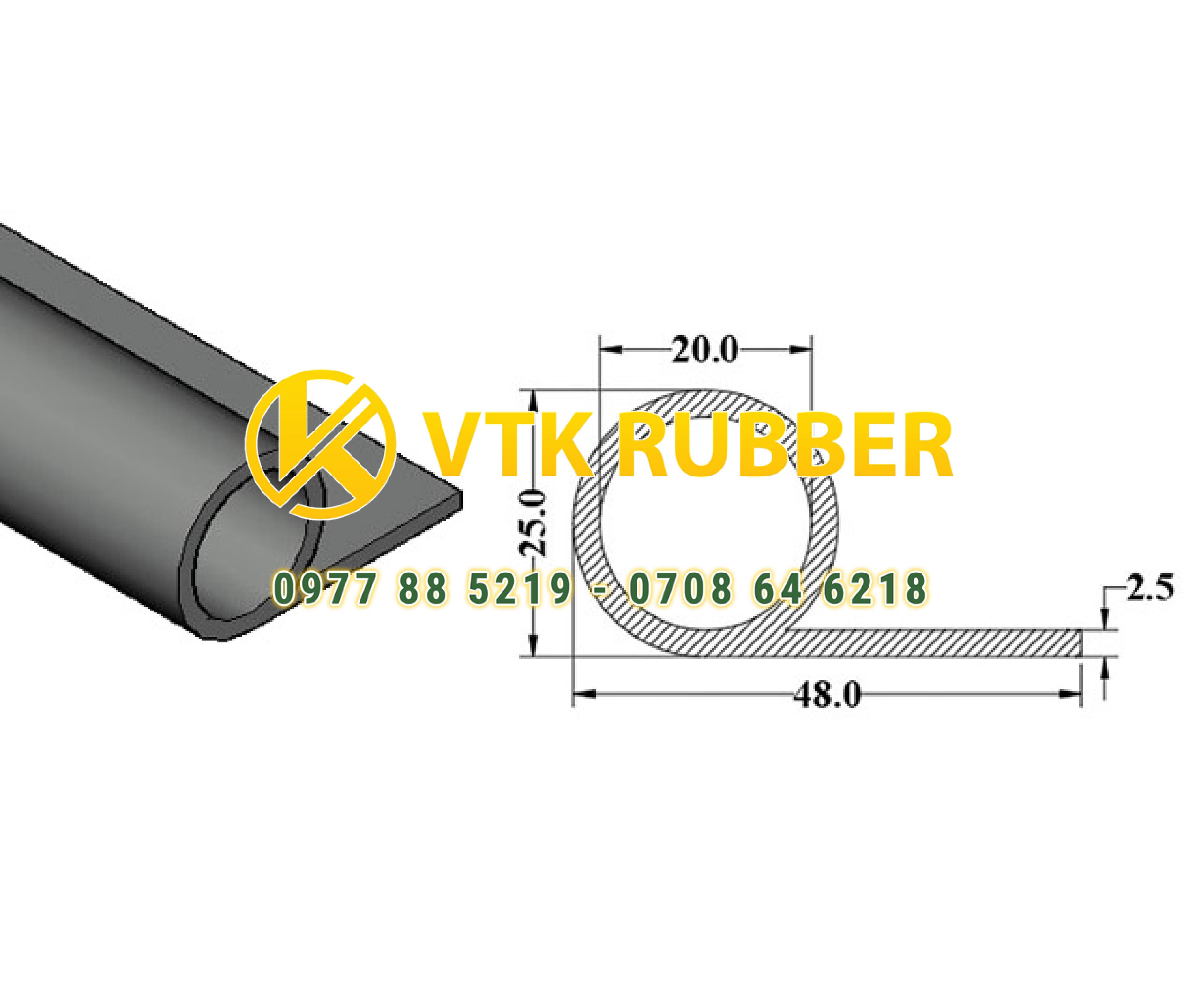 Cung cấp gioăng silicon đỏ chữ P chịu nhiệt ở Tuyên Quang