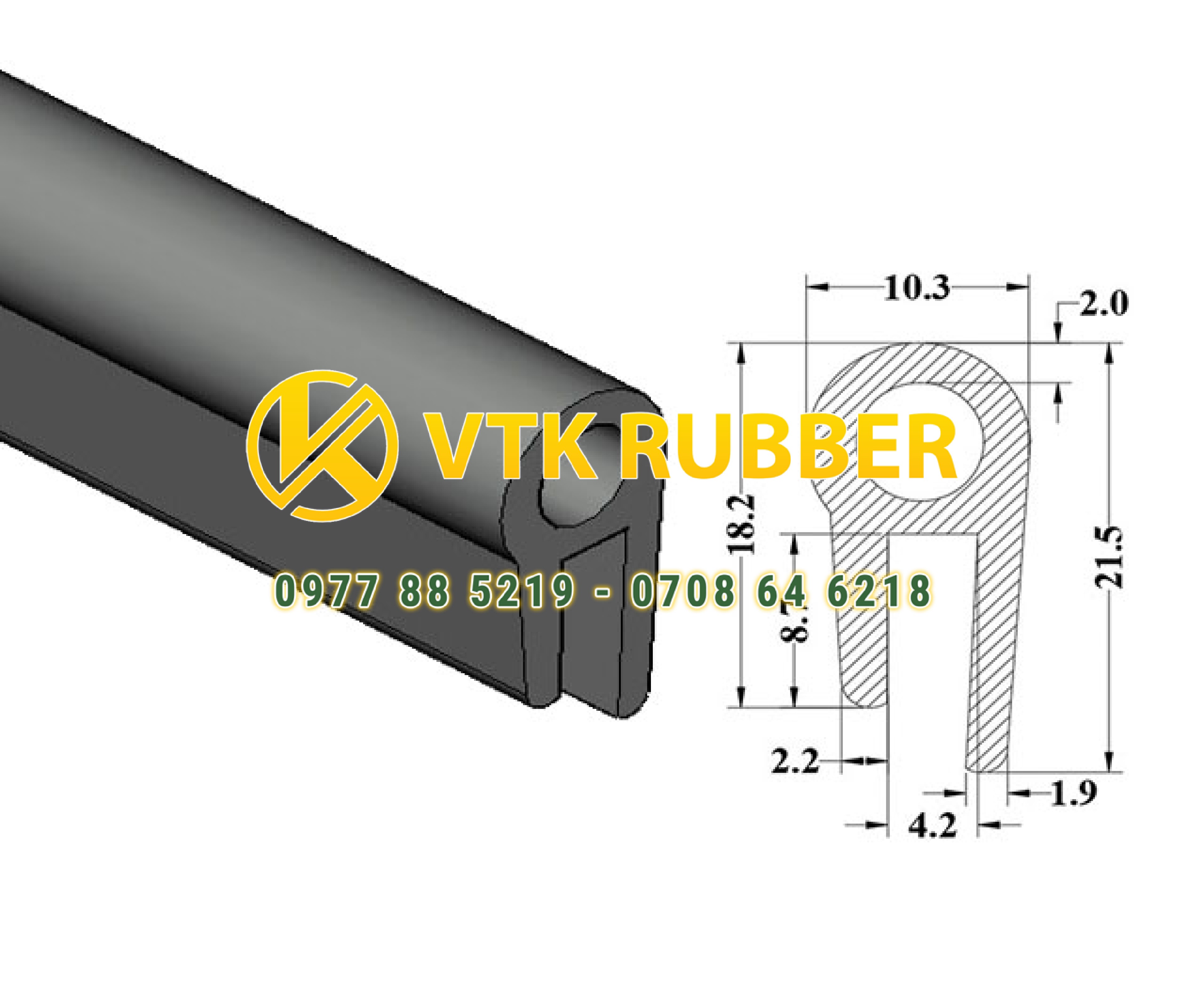 Công ty bán gioăng silicon chữ U, chữ V chèn cửa kính ở Lai Châu