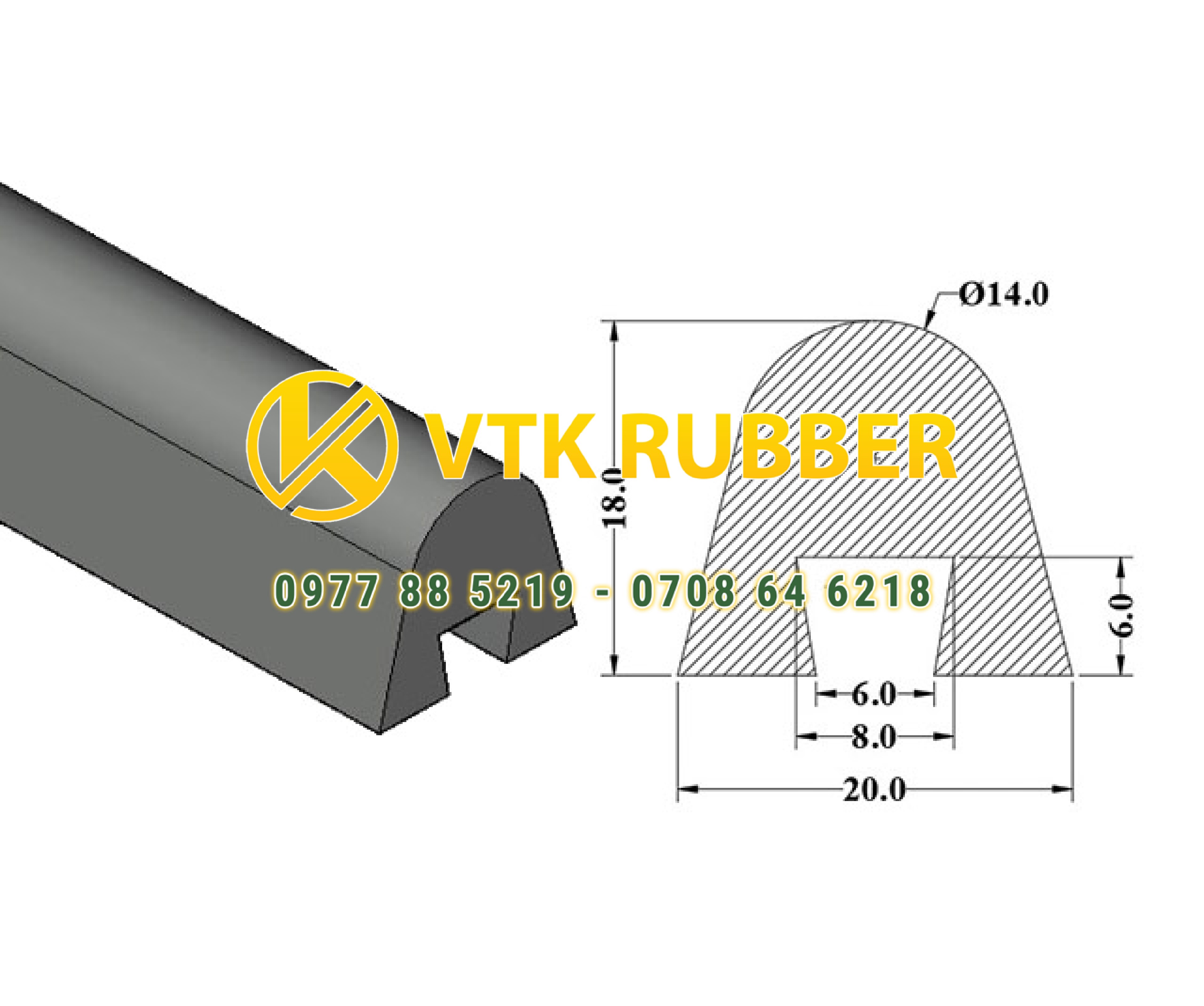 Gia công gioăng silicon sợi dài ở Yên Bái