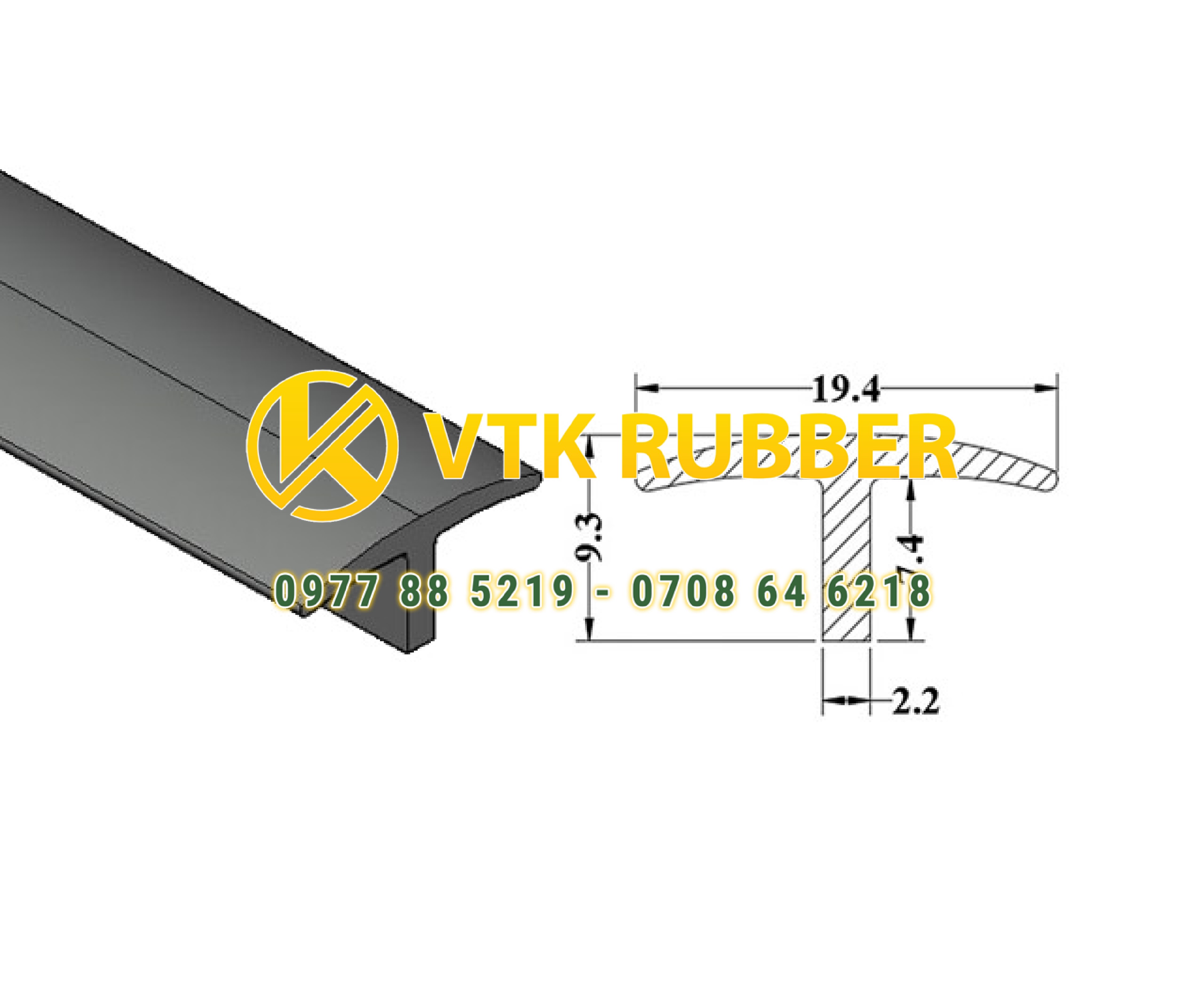 Xưởng sản xuất gioăng silicon chữ T ở Yên Bái