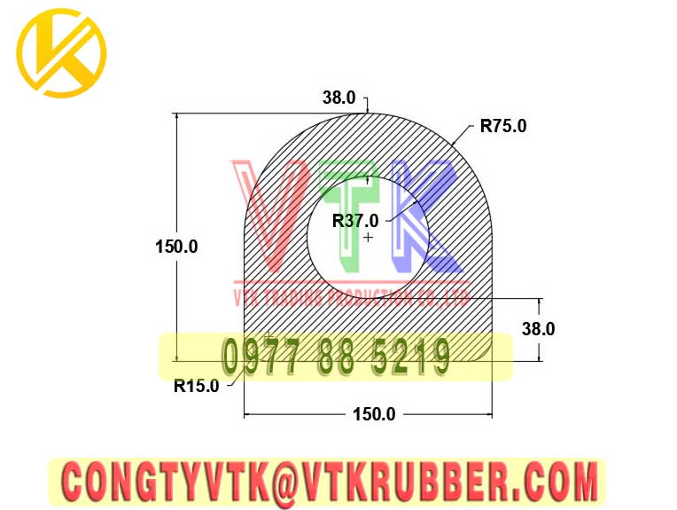 ban ve ky thuat ron cao su silicon xop chu d 16 min