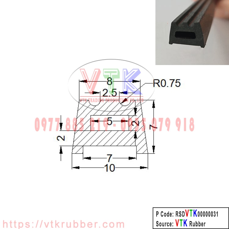 gioang cao su silicon xop chu d RSDVTK00000031