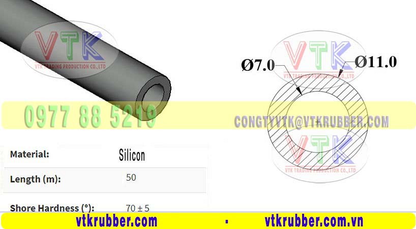 Ống silicon chịu nhiệt ở Thái Nguyên