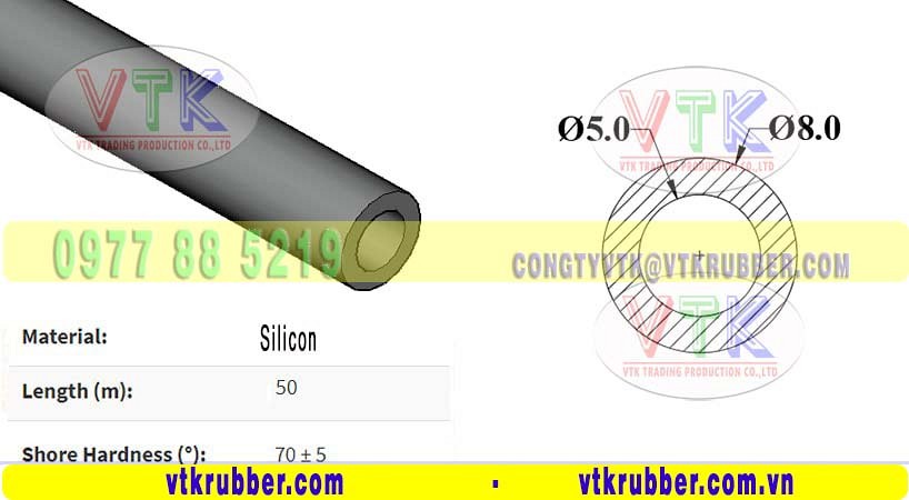 Xưởng sản xuất ống silicon ở Bắc Ninh