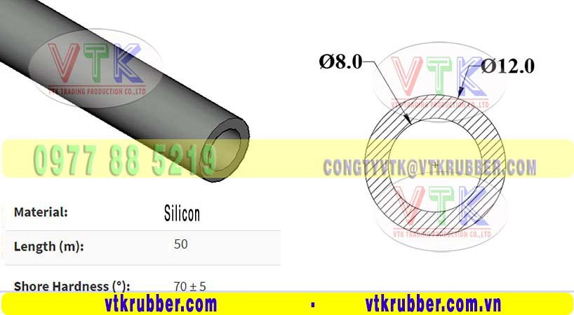 Xưởng sản xuất ống silicon chịu nhiệt ở Thái Bình