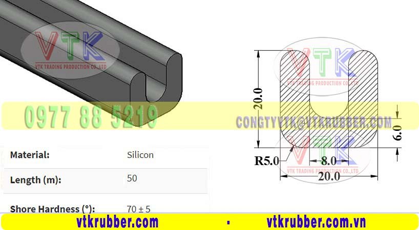 Nơi bán gioăng silicon trắng chèn kính Thừa Thiên - Huế