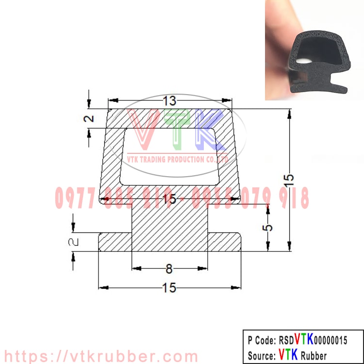 gioang cao su silicon xop chu d RSDVTK00000015