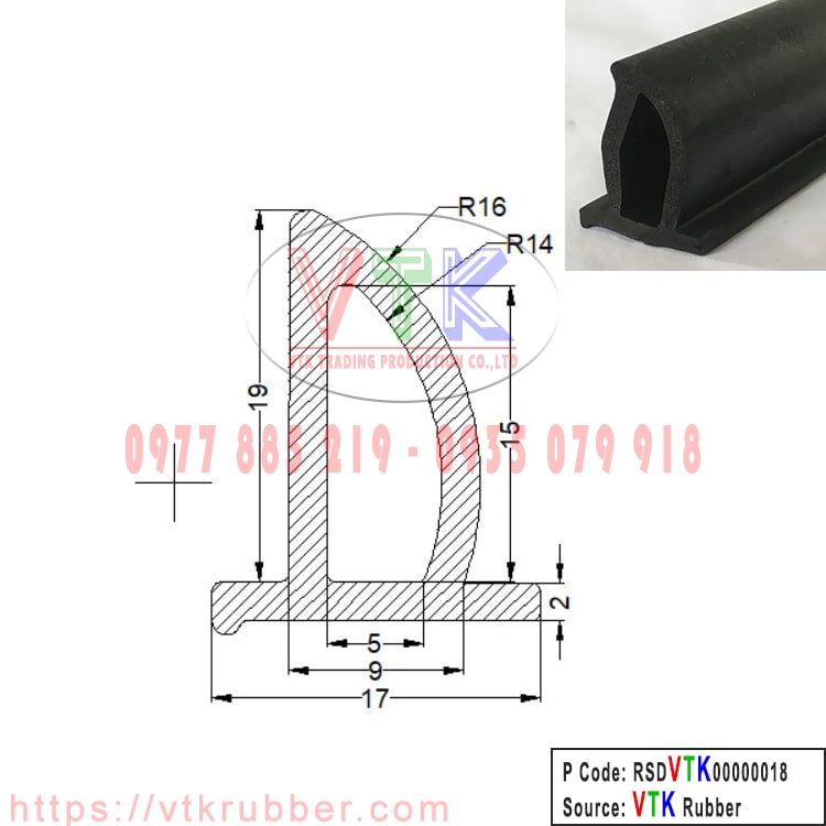 gioang cao su silicon xop chu d RSDVTK00000018