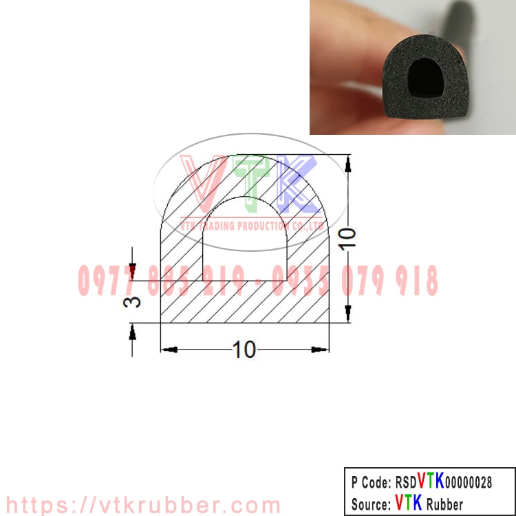 gioang cao su silicon xop chu d RSDVTK00000028